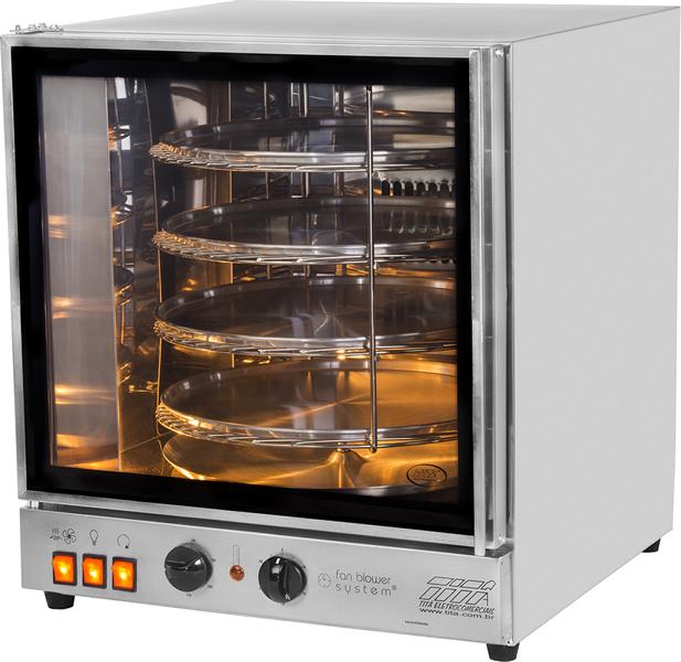 Forno Giratório Elétrico Inox 4 Assadeiras Marca Titã